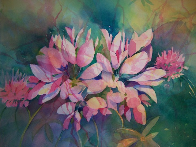 Cleome Garden II